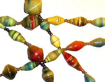 vivid close up of beads