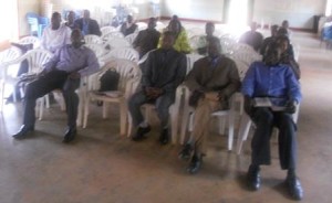 leaders attending one-day seminar by Pastor Isaac Peter Oyako