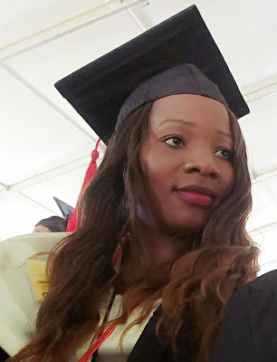 Jackline Namukoses - graduated from her O' levels